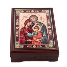 HOLY FAMILY ICON KEEPSAKE BOX
